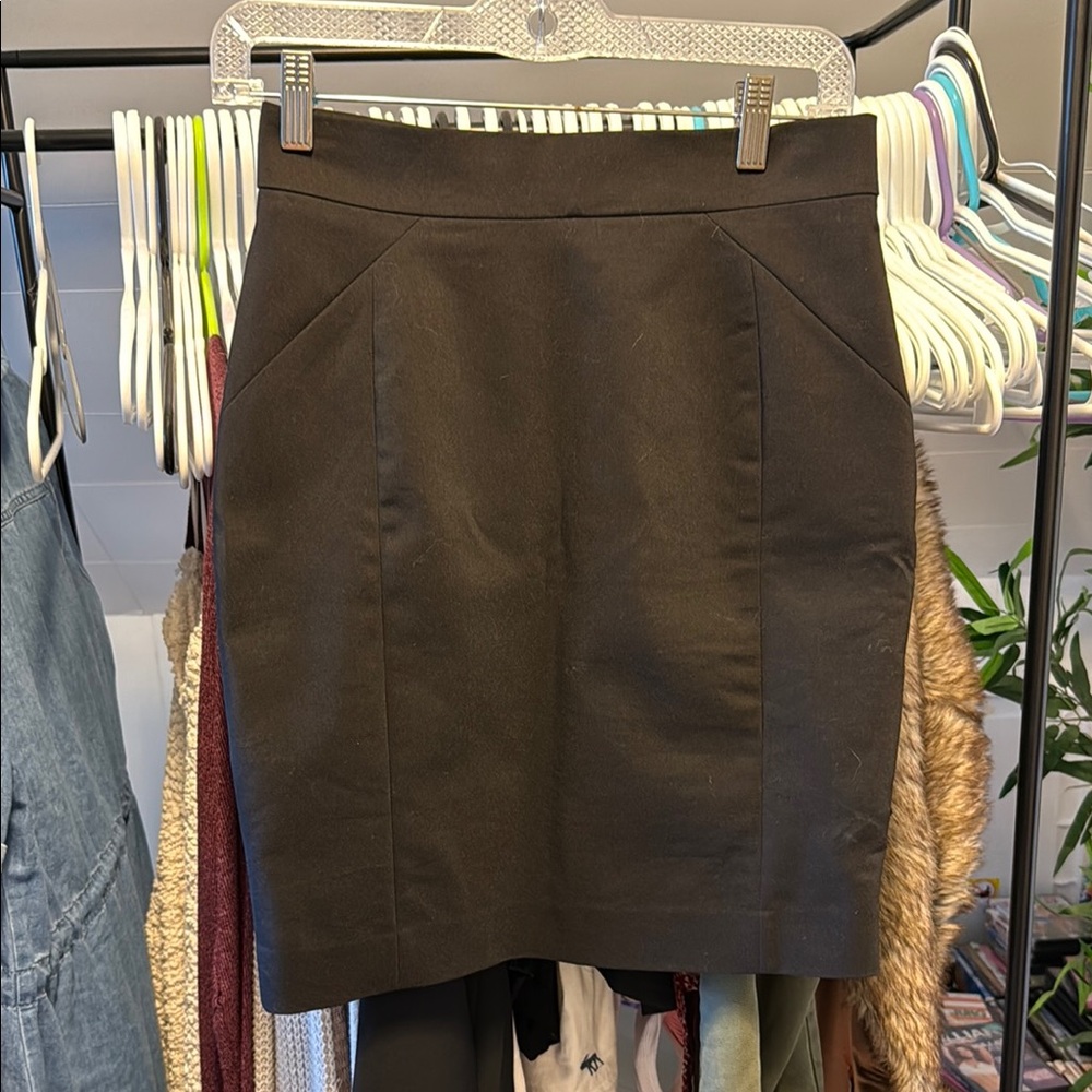 Classic Black Pencil Skirt